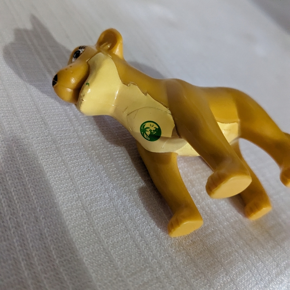 Safari Zoo animals Lot Of 6 toy figures green global tag Mattel 2006 - Picture 2 of 9